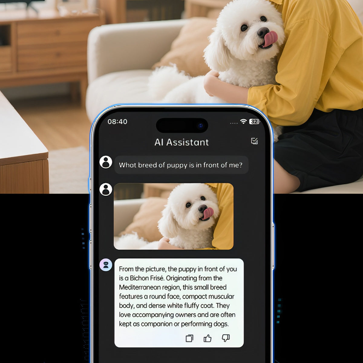Fenzora Smarte Briller AI foto gjenkjenning