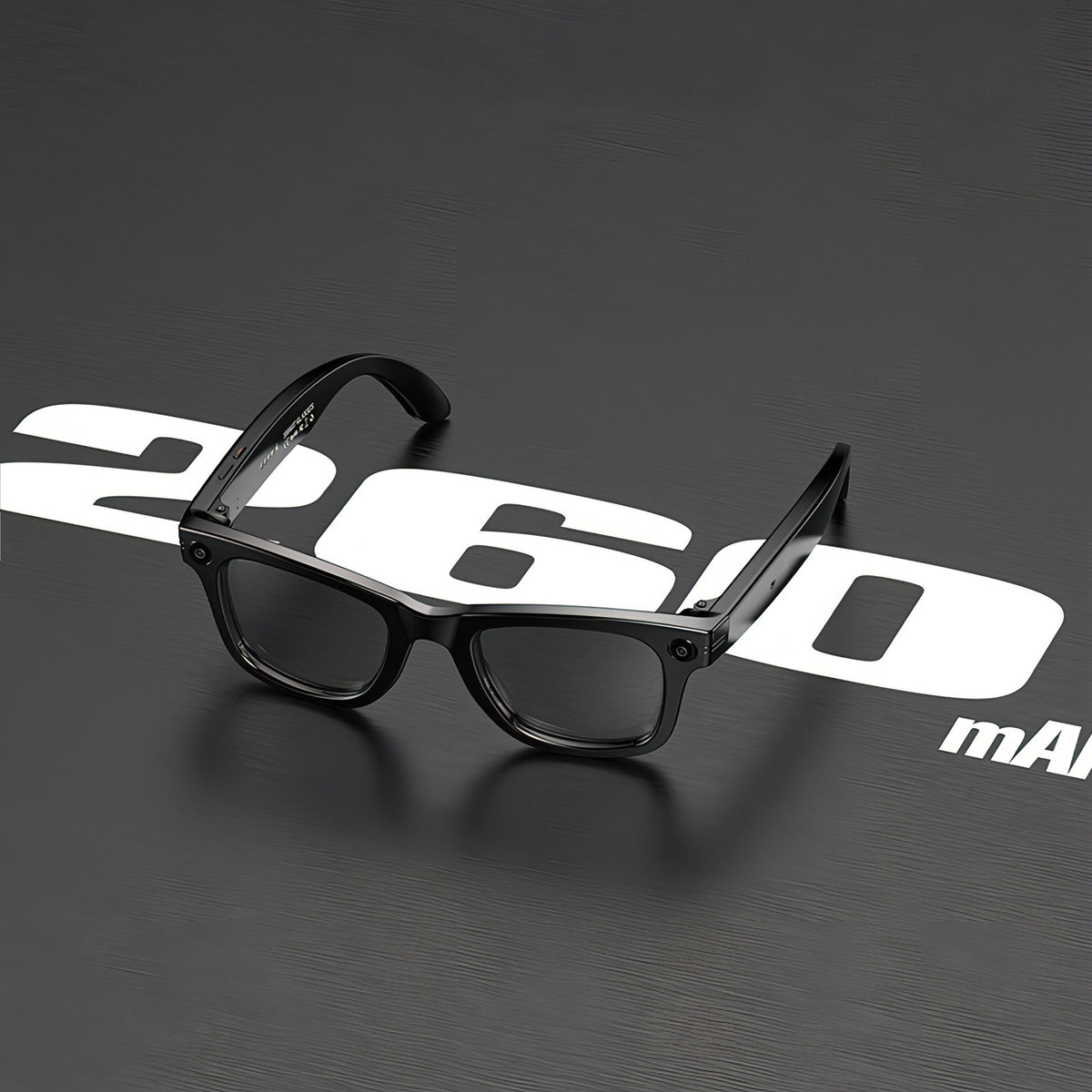 Fenzora Smarte Briller 260mAh batteri med høy kapasitet