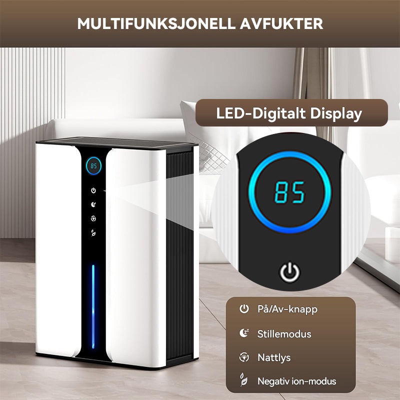 Norvilo Avfukter med LED-display