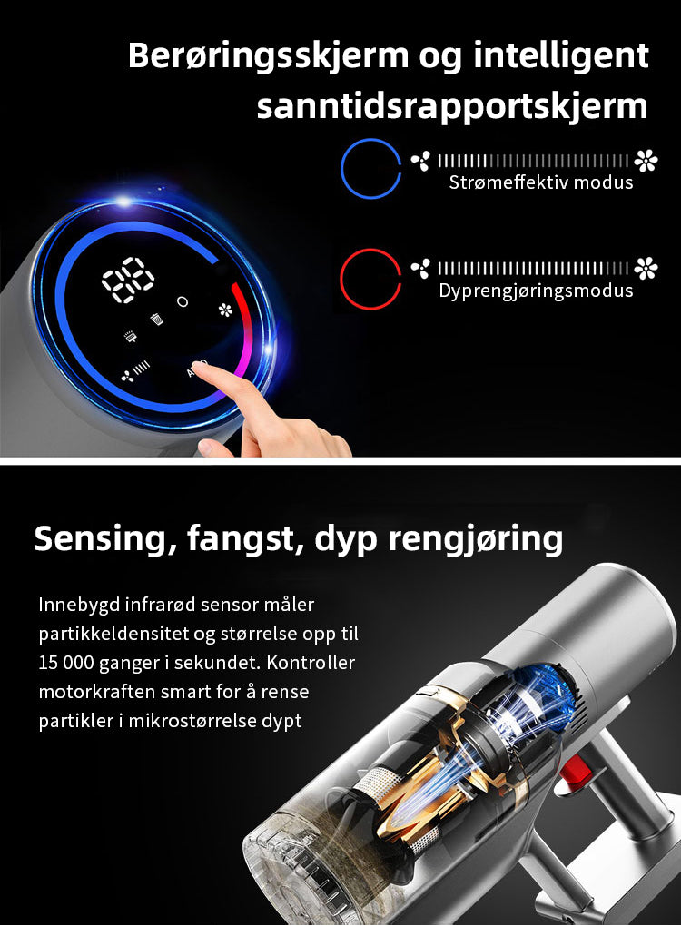 Norvilo Støvsuger ringfarge detalj