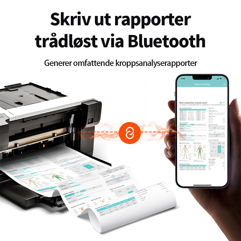 Norvilo Badevekt trådløse Bluetooth-rapporter