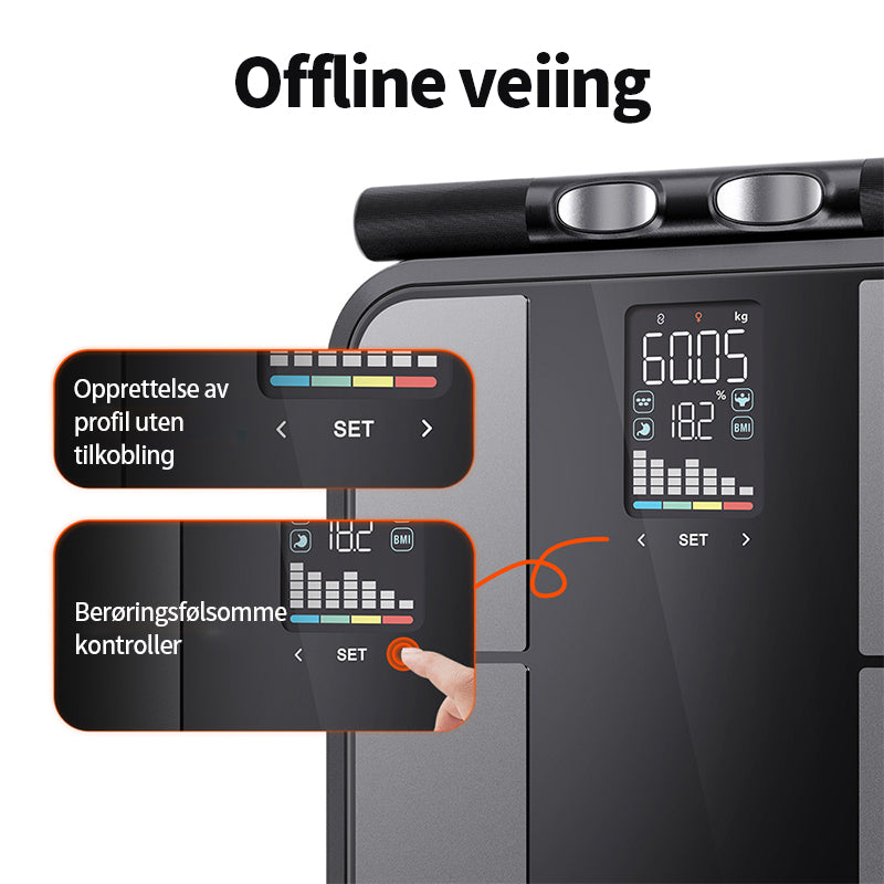 Norvilo Badevekt smart offline veiingsfunksjon